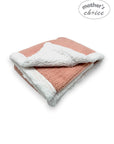 M/C SHERPA FLEECE BLANKET BOX PINK