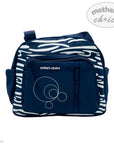 MC MICROFIBRE 4PC DIAPER BAG - NAVY