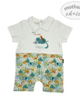 M/C BOYS S/S ROMPER ZOO 9M