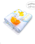 M/C 3 HOODED TOWELS & 3 SQUEAKYS