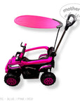 MOTHERS CHOICE RIDE ON CAR WITH CANOPY