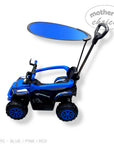 MOTHERS CHOICE RIDE ON CAR WITH CANOPY