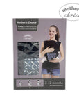 3 WAY PREMIUM BABY CARRIERS - GREY - PATTERN