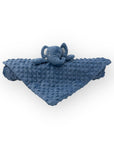 M/C BUBBLE SHERPA RECEIVER WITH SECURITY BLANKET BLUE