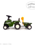 RIDE-ON CAR TRACTOR WITH TRAILOR AND ACCESSORIES