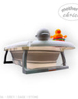BABY BATH LARGE WITH DUCK & TOYS & CUSHION