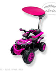 MOTHERS CHOICE RIDE ON CAR WITH CANOPY