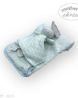 M/C SHERPA BLANKET & RABBIT DUDU BLUE