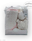 M/C SHERPA BLANKET & RABBIT DUDU PINK