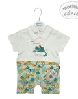 M/C BOYS S/S ROMPER ZOO 9M