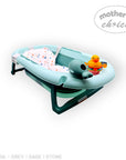 BABY BATH LARGE WITH DUCK & TOYS & CUSHION
