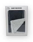 M/C SHERPA FLEECE BLANKET BOX NAVY