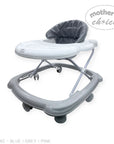 MOTHERS CHOICE BABY WALKER WITH MUSIC AND LIGHT, PLASTIC WHEEL