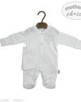 M/C WHITE PREM GROWER AND HAT SET