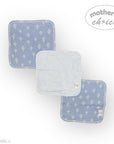 M/C BAMBOO 3PK FACECLOTHS BLUE