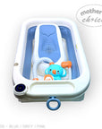 BABY BATH LARGE WITH SMART THERMOMETER AND SHOWER TOY