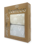 M/C BAMBOO 2PK WATERPROOF CHANGE MAT STONE