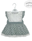 M/C COTTON S/S LINEN DRESS SUMMER DIP 18M