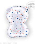 BABY BATH LARGE WITH DUCK & TOYS & CUSHION