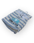 M/C PRINTED FLANNEL BLANKET BOY'S ELEPHANT