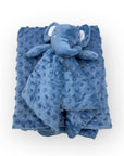 M/C BUBBLE SHERPA RECEIVER WITH SECURITY BLANKET BLUE