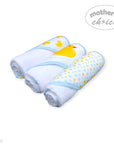 M/C 3 HOODED TOWELS & 3 SQUEAKYS