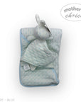 M/C SHERPA BLANKET & RABBIT DUDU BLUE