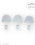 MC 3 PACK HATS & 3 PACK MITTENS