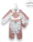 M/C STARTER PACK 'PINK RAINBOW' 0-3M