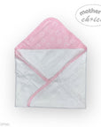 M/C BAMBOO 2PK HOODED TOWEL PINK
