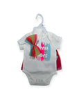 INF 3PC SET QUEEN VIBES 0-3M