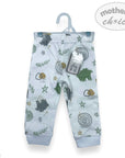 M/C 2 PACK LEGGINGS 'MINT ART' 0-3M