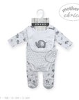 5PC STARTER PACKS GREY ELIE 3-6 MONTHS