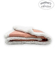 M/C SHERPA FLEECE BLANKET BOX PINK