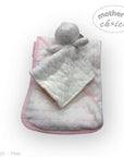 M/C SHERPA BLANKET & RABBIT DUDU PINK