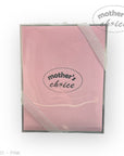 M/C GIFT BOX SHERPA BLANKET & PILLOW SET PINK