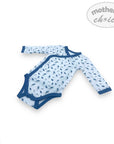 M/C STARTER PACK 'BLUE/GREY LEAF' 3-6M