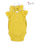 LUNA & LILY 3PC ROMPER SET WITH HEADBAND