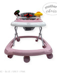 MOTHERS CHOICE BABY WALKER WITH MUSIC AND LIGHT, PLASTIC WHEEL