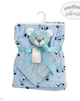 MC BABY BLANKET WITH CUDDLY TOY BOYS