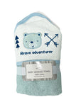 MC 100% COTTON BABY HOODED TOWEL - BRAVE ADVENTURER