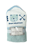 MC 100% COTTON BABY HOODED TOWEL - BRAVE ADVENTURER
