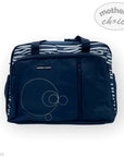 MC MICROFIBRE 4PC DIAPER BAG - NAVY