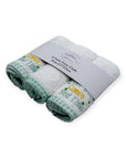 3 PACK EMBROIDED FACECLOTH SET