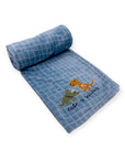 M/C PRINTED FLANNEL BLANKET BOY'S DINO