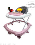 MOTHERS CHOICE BABY WALKER WITH MUSIC AND LIGHT, PLASTIC WHEEL