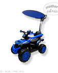 MOTHERS CHOICE RIDE ON CAR WITH CANOPY