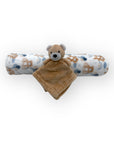M/C DUDU BLANKET NEUTRAL BEAR