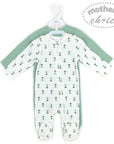 M/C 2 PACK BABYGROWERS 3-6M
