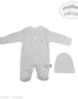 M/C WHITE PREM GROWER AND HAT SET